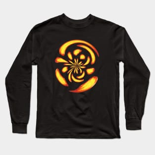 Dancing fire balls Long Sleeve T-Shirt